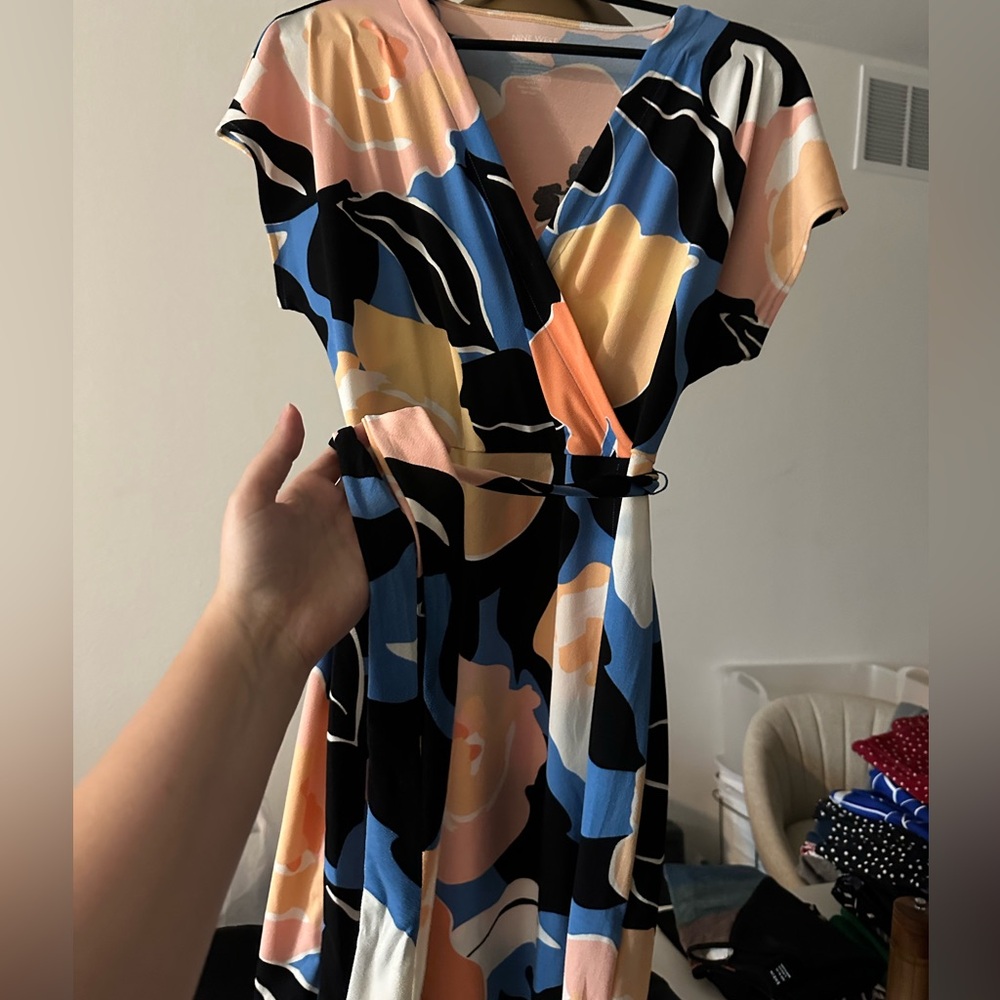 Flowy Abstract Dress